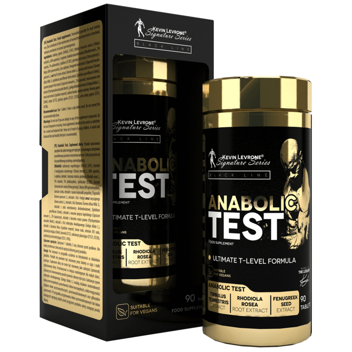 Kevin Levrone ANABOLIC TEST 90 tablets 5903719238564 | MGUBI1984 Levrone Black | MGUBI1984