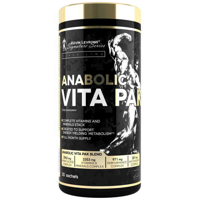 Kevin Levrone ANABOLIC VITA PAK 30 sachets 5903719210126 | YSBNE3290 Levrone Black | YSBNE3290