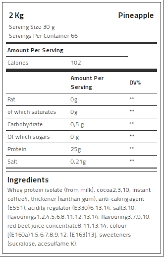 Kevin Levrone 100% Gold Isolate Whey, 2 Kg, Whey Protein Isolate | UAYXG6740 Levrone Gold | UAYXG6740
