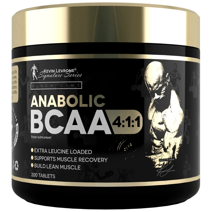 Kevin Levrone ANABOLIC BCAA 4:1:1 200 tablets | HTJON0718 Levrone Black | HTJON0718