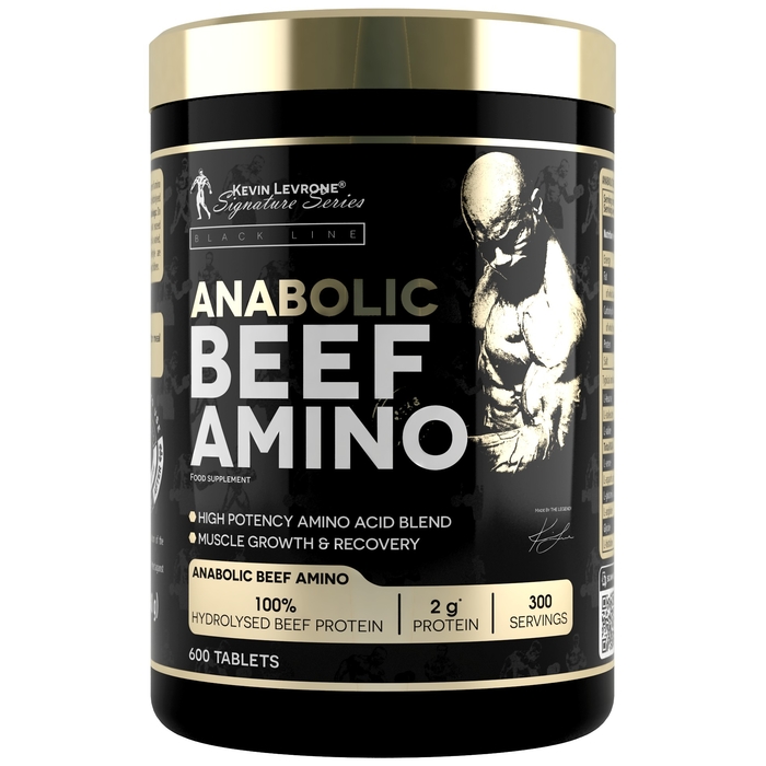 Kevin Levrone ANABOLIC BEEF AMINO 600 tablets | BLTEK8541 Levrone Black | BLTEK8541