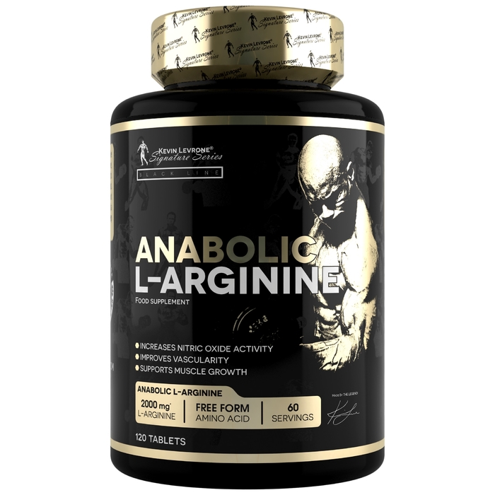 Kevin Levrone ANABOLIC L-ARGININE 120 tablets | TKZUX4805 Levrone Black | TKZUX4805
