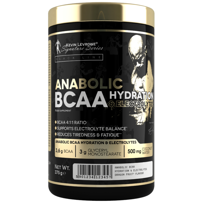 Kevin Levrone Anabolic BCAA Hydration & Electrolytes 375 g 5903719256001 | YHVWC7514 Levrone Black | YHVWC7514