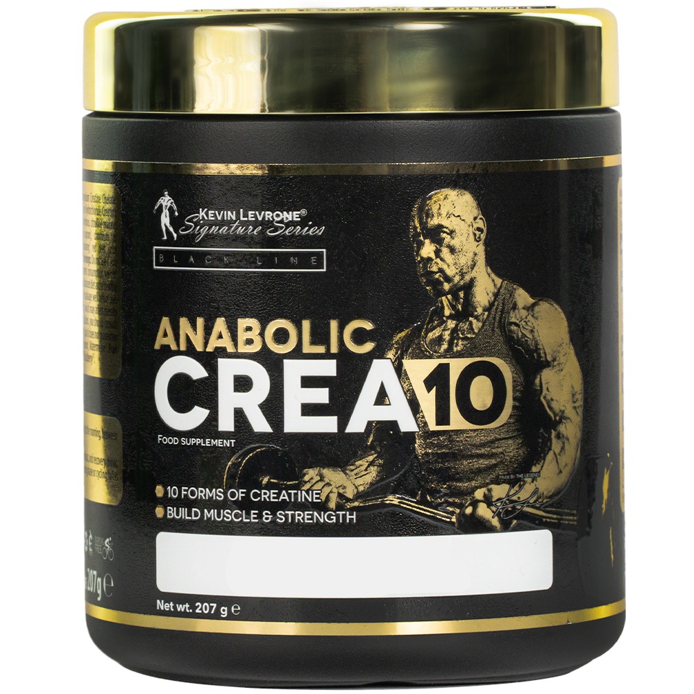 Kevin Levrone Anabolic Crea10, 207 G, Contains 10 Kinds of Creatine | XNMHV3746 Levrone Black | XNMHV3746