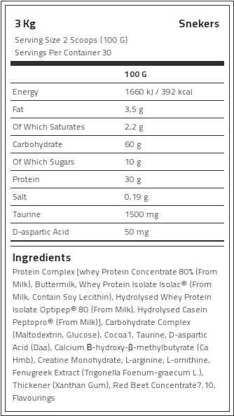 Kevin Levrone Anabolic Mass, 3 Kg, Contributes to a Growth in Muscle Mass | QEXYW3945 Levrone Black | QEXYW3945