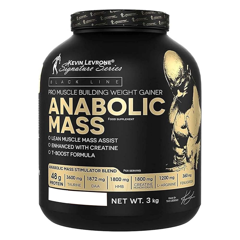 Kevin Levrone Anabolic Mass, 3 Kg, Contributes to a Growth in Muscle Mass | QEXYW3945 Levrone Black | QEXYW3945
