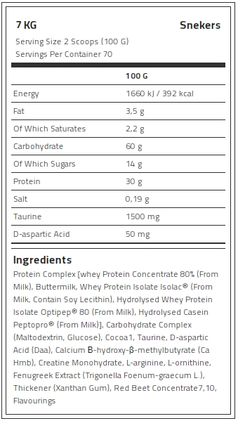 Kevin Levrone Anabolic Mass, 7 Kg, Contributes to a Growth in Muscle Mass | WXOQN8692 Levrone Black | WXOQN8692