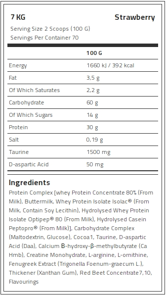 Kevin Levrone Anabolic Mass, 7 Kg, Contributes to a Growth in Muscle Mass | WXOQN8692 Levrone Black | WXOQN8692