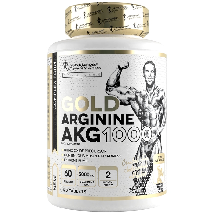 Kevin Levrone GOLD ARGININE AKG 1000 120 tablets | ZEHVS6472 Levrone Gold | ZEHVS6472