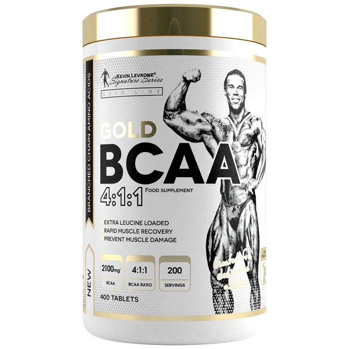Kevin Levrone GOLD BCAA 4:1:1 400 tablets | QBIRH0532 Levrone Gold | QBIRH0532