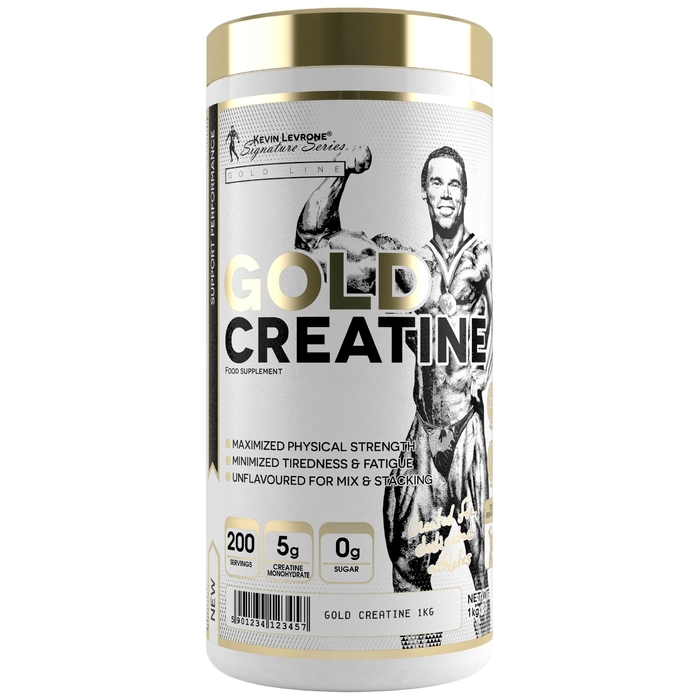 Kevin Levrone GOLD CREATINE 1 kg - Boost Energy Levels, Enhance Strength, Suitable for Men & Women | BAQGR9831 Levrone Gold | BAQGR9831