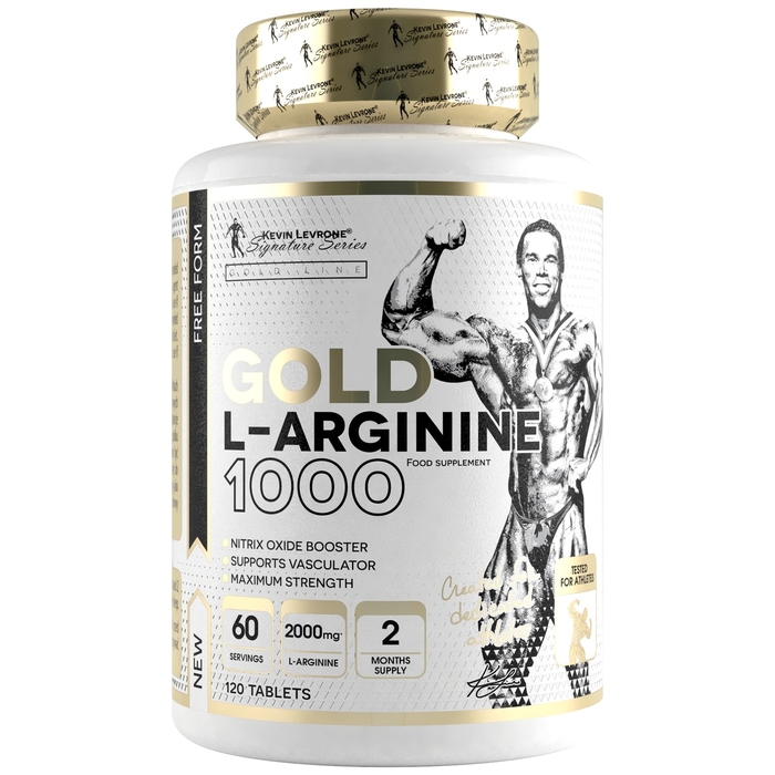 Kevin Levrone GOLD L-ARGININE 1000 120 tablets | INPOV4803 Levrone Gold | INPOV4803