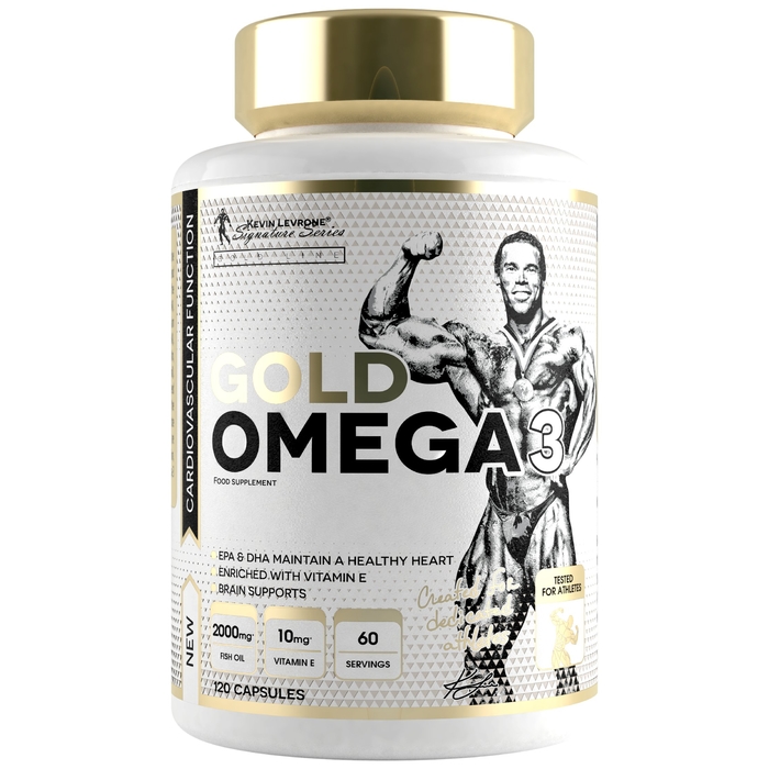 Kevin Levrone GOLD OMEGA 3 120 capsules | PLYOB1259 Levrone Gold | PLYOB1259