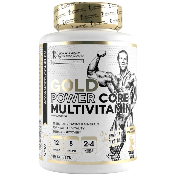 Kevin Levrone GOLD POWER CORE MULTIVITAMIN 120 tablets | NAQOP0891 Levrone Gold | NAQOP0891