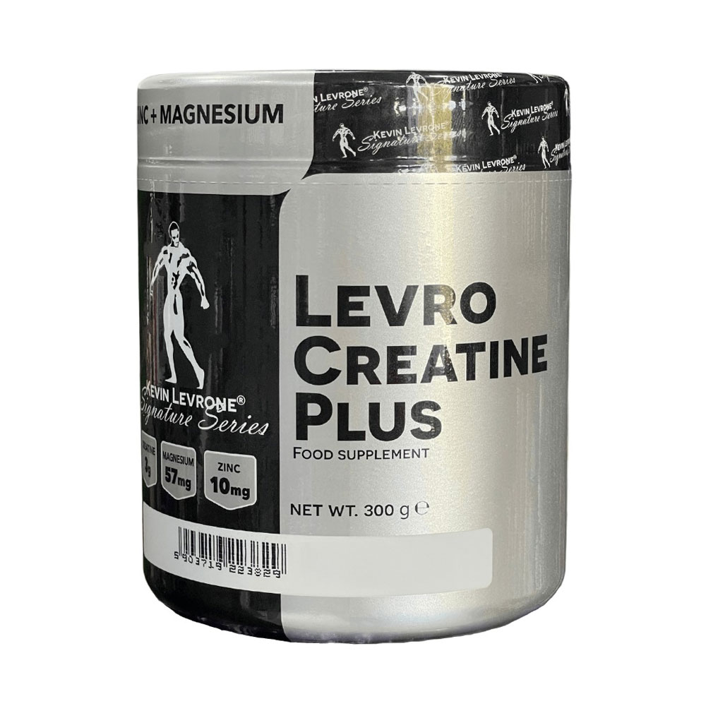 Kevin Levrone Levro Creatine Plus, Unflavored, 300 Gm, 3g Creatine Monohydrate High Purity | IQSPG3157 Levrone Silver | IQSPG3157