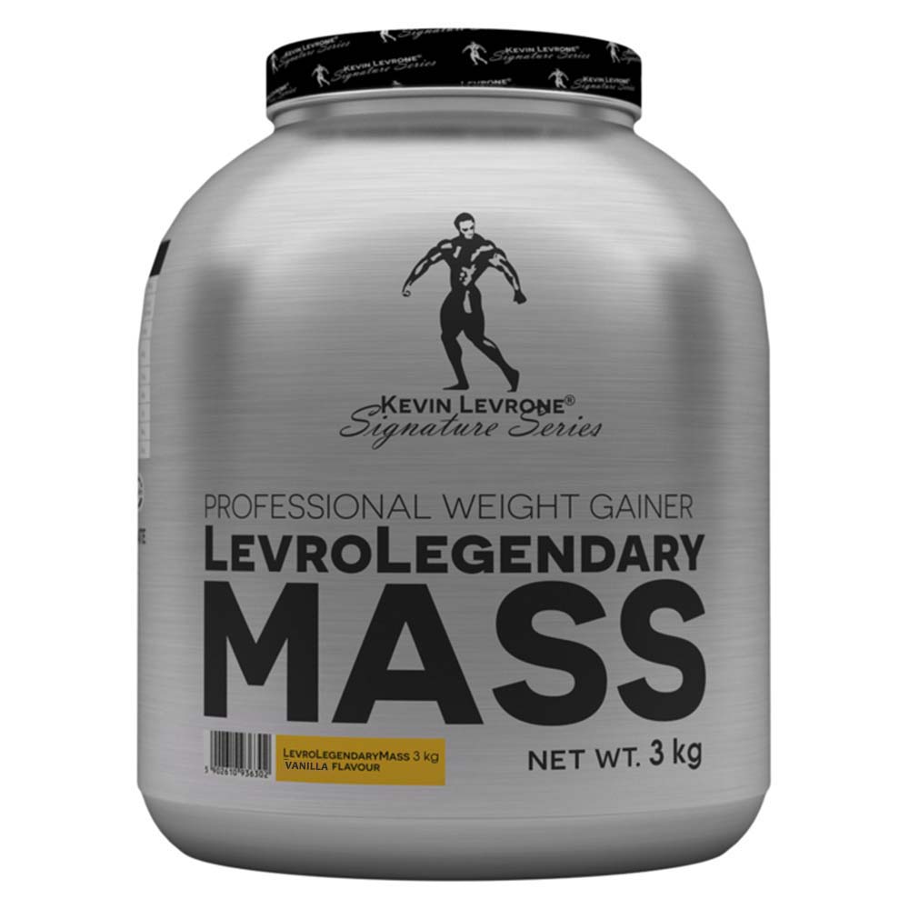 Kevin Levrone Levro Legendary Mass, Vanilla, 3 Kg, Ideal Option for Physically Active People | RSNBG8725 Levrone Silver | RSNBG8725