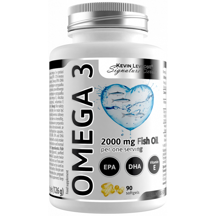 Kevin Levrone OMEGA 3 90caps 5903719258746 | BUEGI3570 Levrone Silver | BUEGI3570