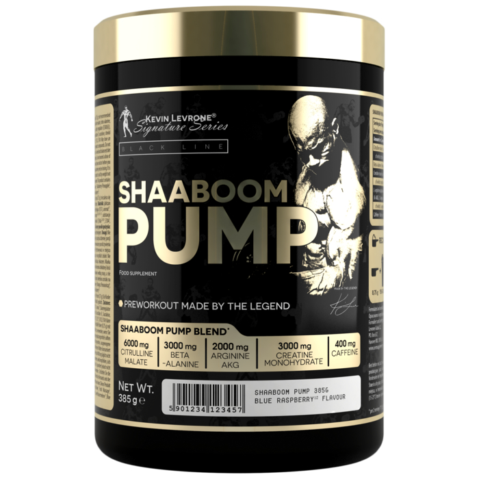 Kevin Levrone SHAABOOM PUMP 385 g 5903719211710 | ZYDON6845 Levrone Black | ZYDON6845