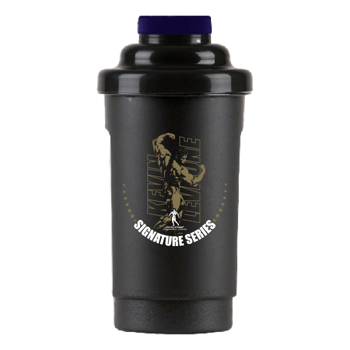 Kevin Levrone Shaker 600 ml Black/Navy 5903719254915 | OJUSY4319 Levrone Merch | OJUSY4319