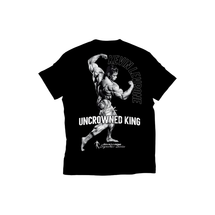 Kevin Levrone T-Shirt UNCROWNED KING 240g Black 5903719263894 | XGZTQ0219 Levrone Merch | XGZTQ0219