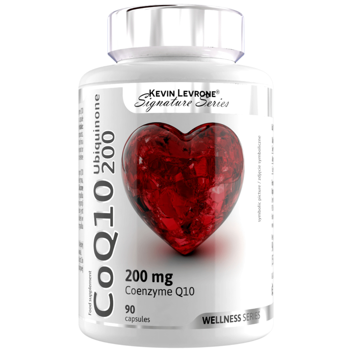Kevin Levrone Wellness Series CoQ10 Ubiquinone 200 90 caps 5903719260886 | KXSWP8476 Levrone Wellness | KXSWP8476
